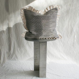 Poduszka Ruffle Blue